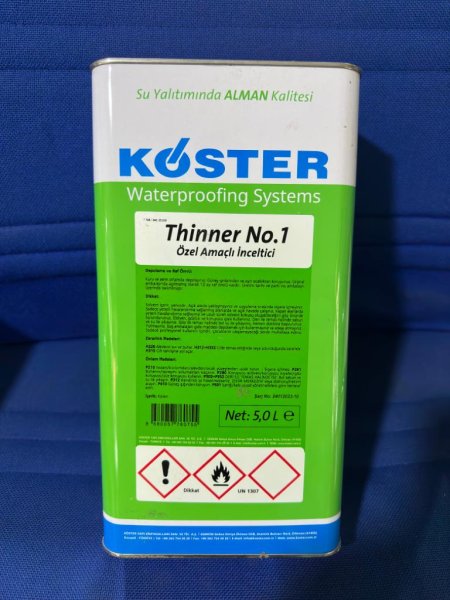 KÖSTER THINNER NO.1     5 LT